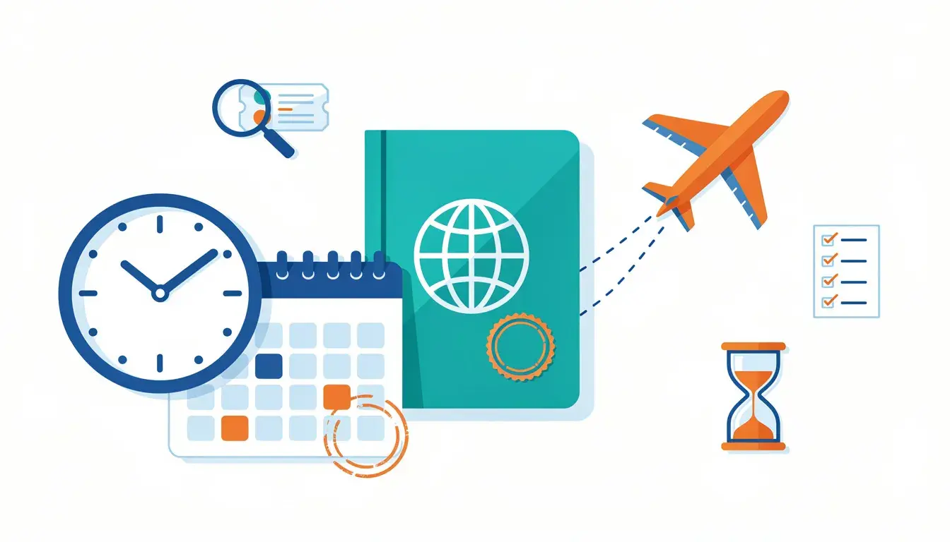 How Visa Processing Time Affects Your Flight Reservation Strategy