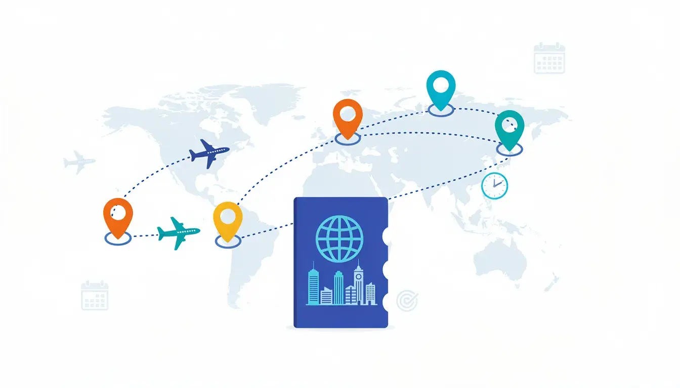 Multi-City Flight Itinerary for Visa – How to Structure It Properly