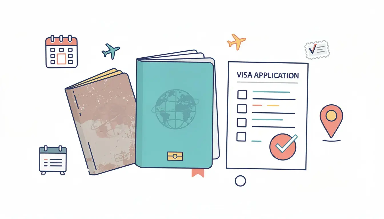 Visa Application After Passport Renewal: Do You Need New Reservations?