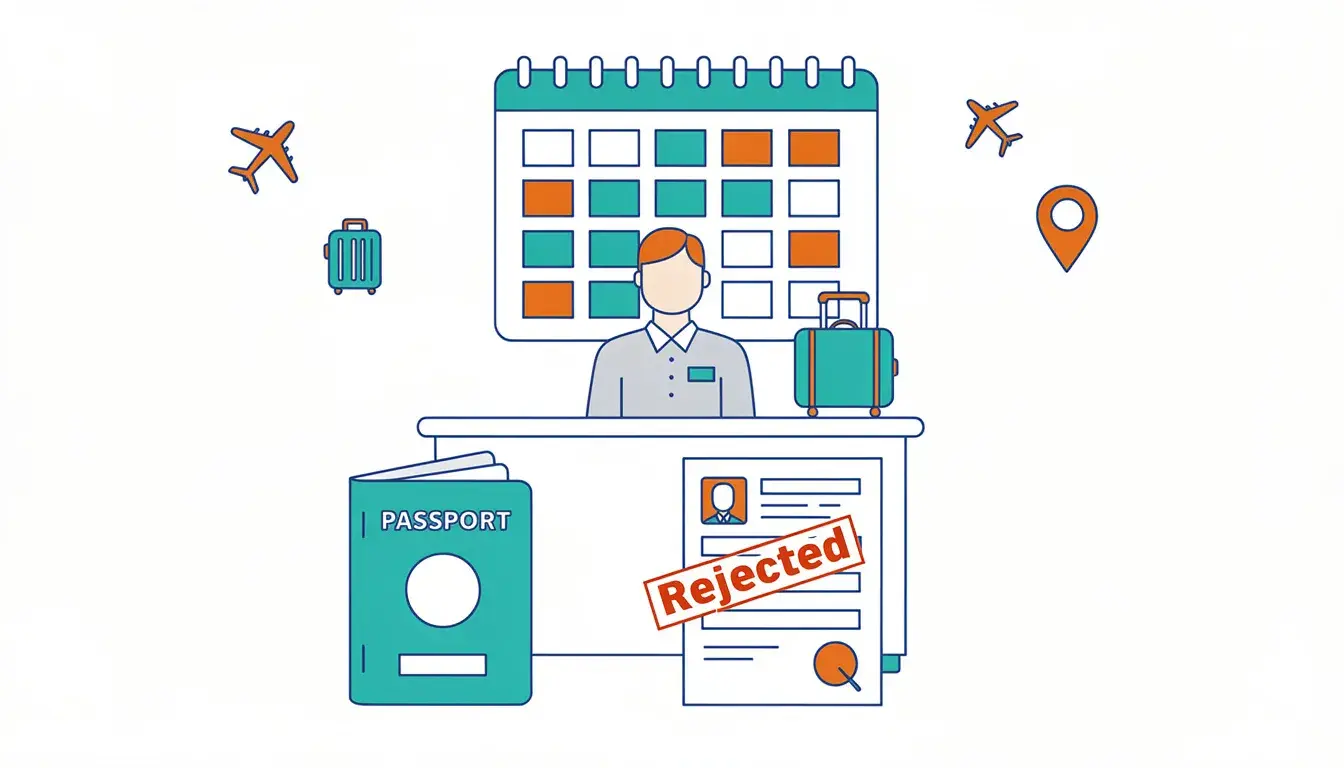 Can Visa Officers Reject an Application for Travel Date Gaps?