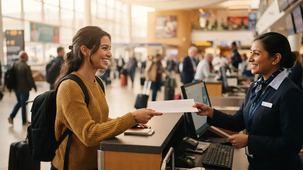 Flight Reservation for Visa with No Surname