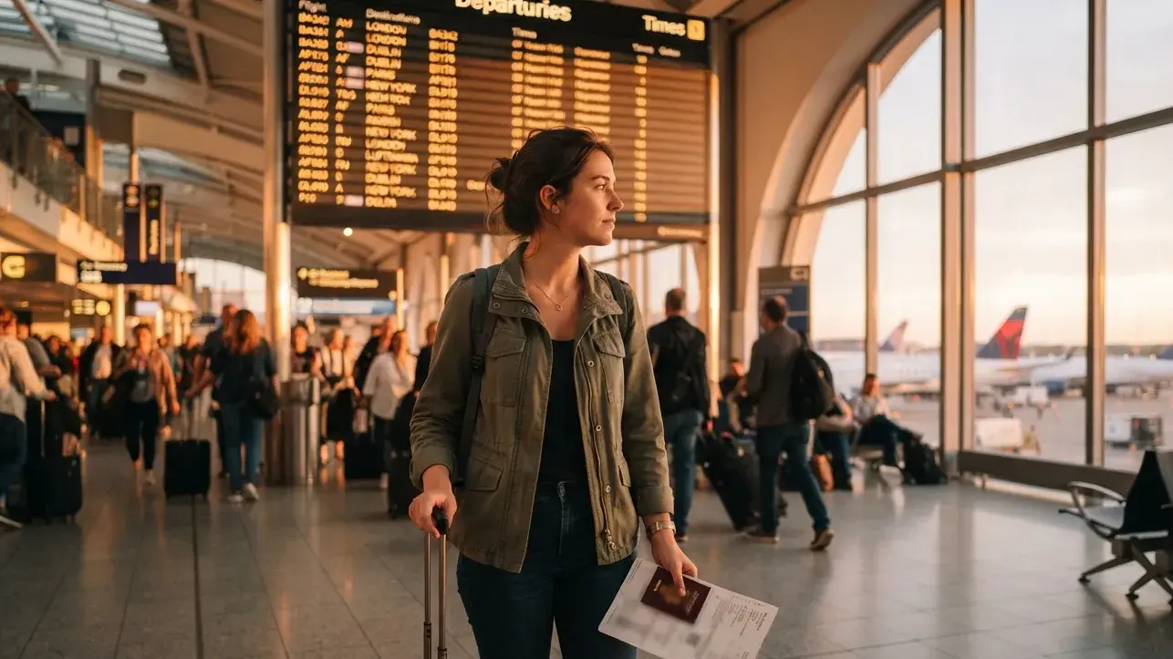 Flight Itinerary for Visa with Domestic Flights