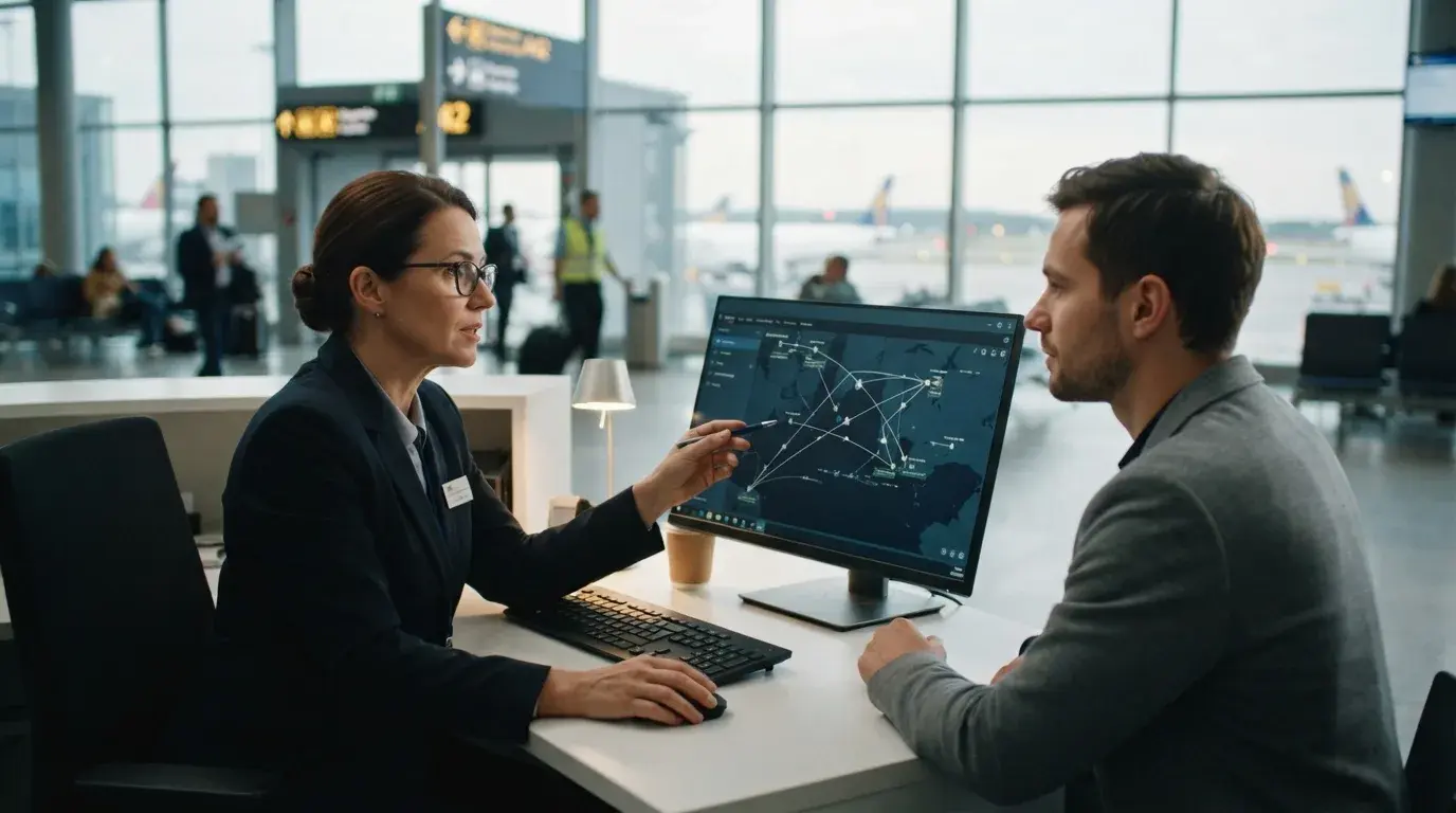 Embassy Risk Assessment for Flight Reservations