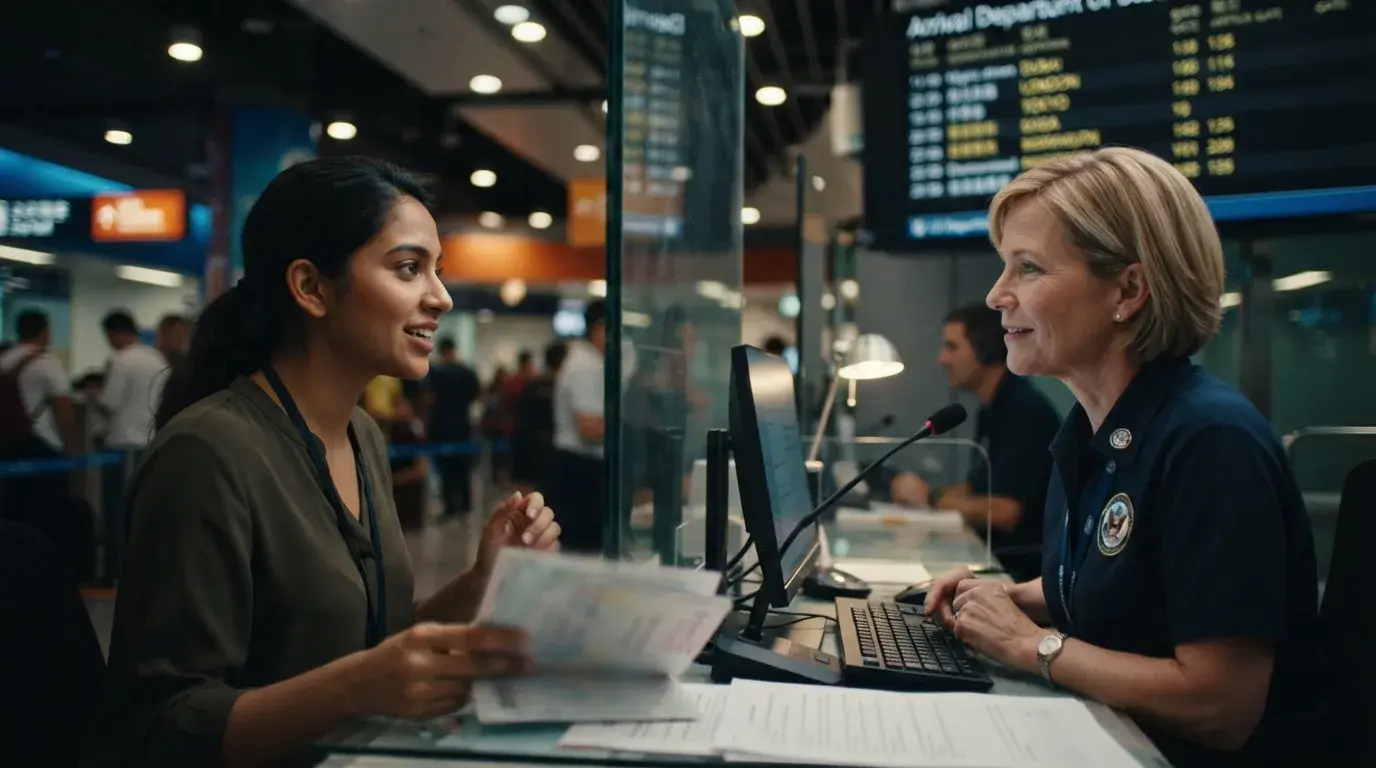 Embassy Interview Questions on Flight Changes