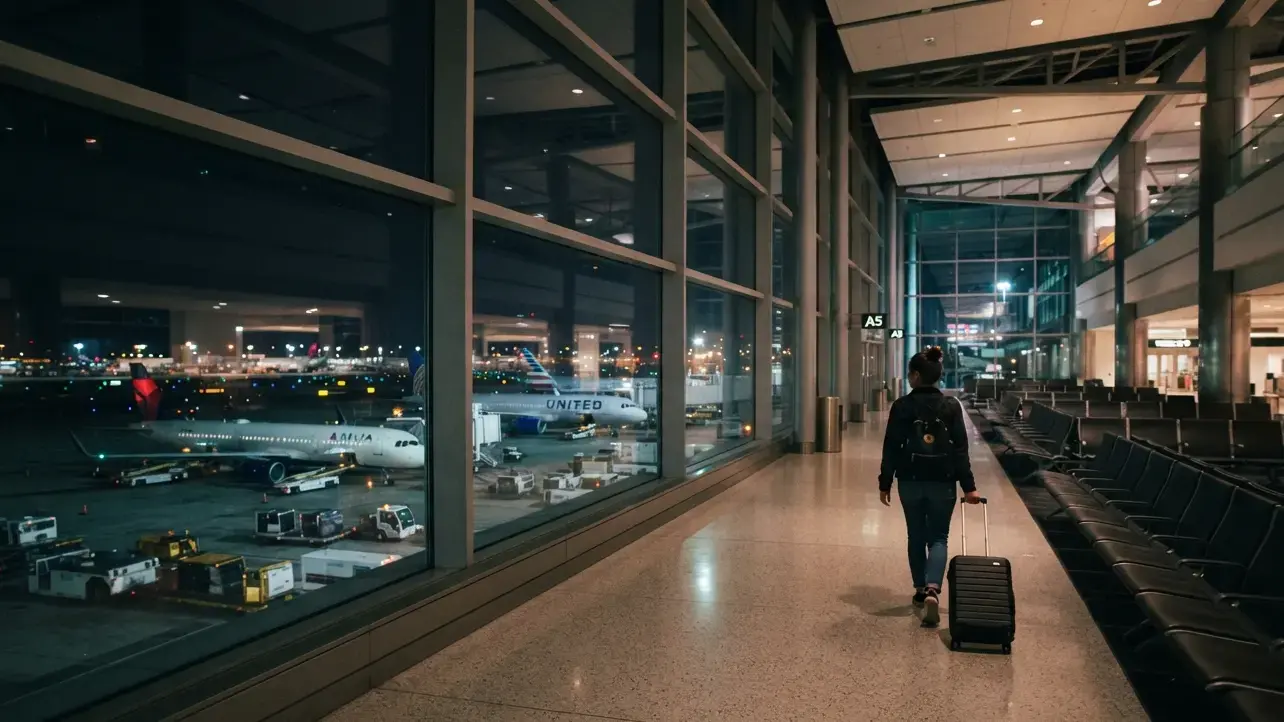 Flight Itinerary for Visa With Long Stopover