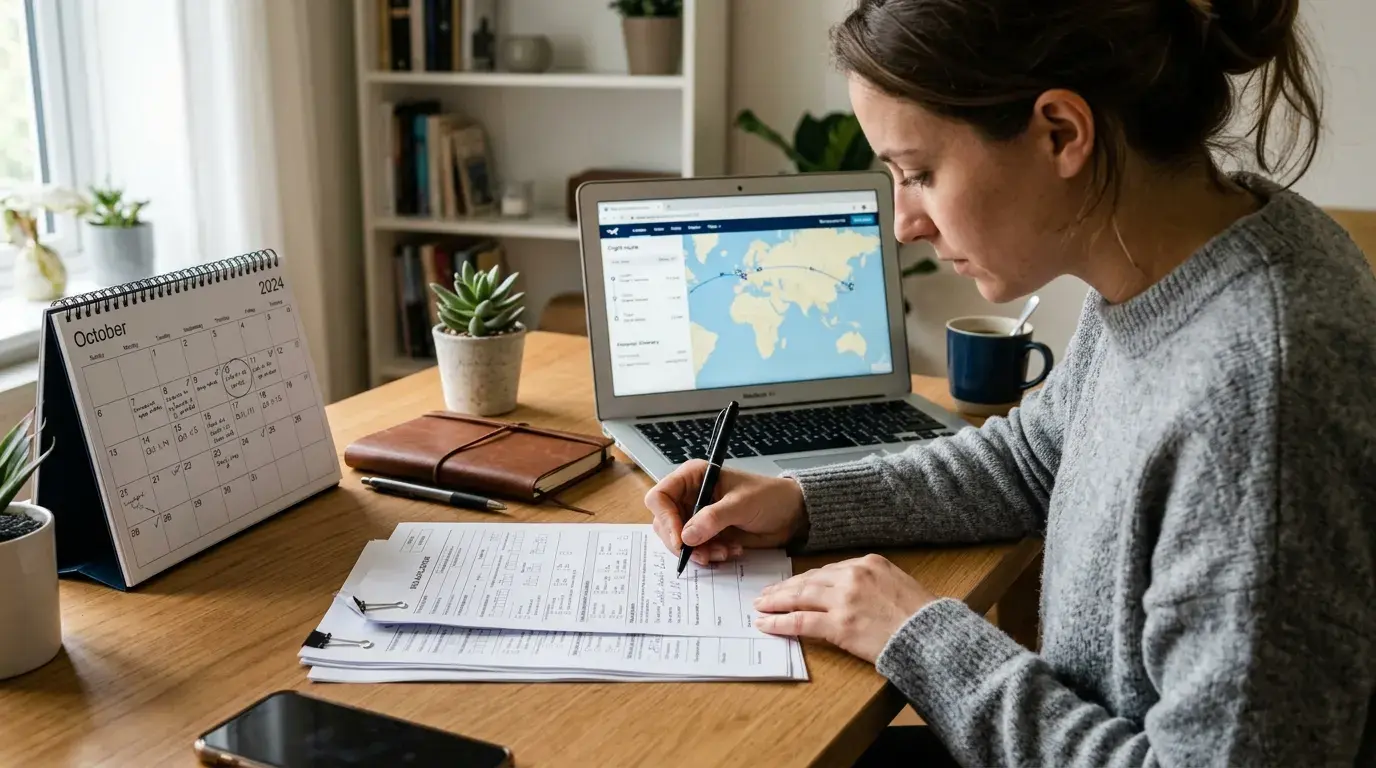Travel Plan Inconsistencies in Visa Reviews