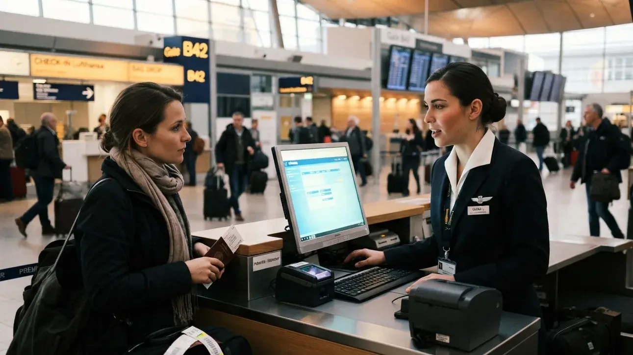 Flight Booking for Visa: Reservation Confirmation