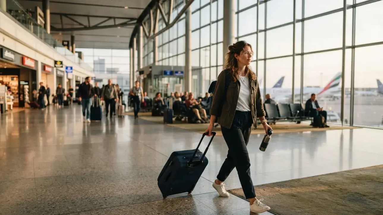 Flight Reservation for Visa With a Nearby Return Airport