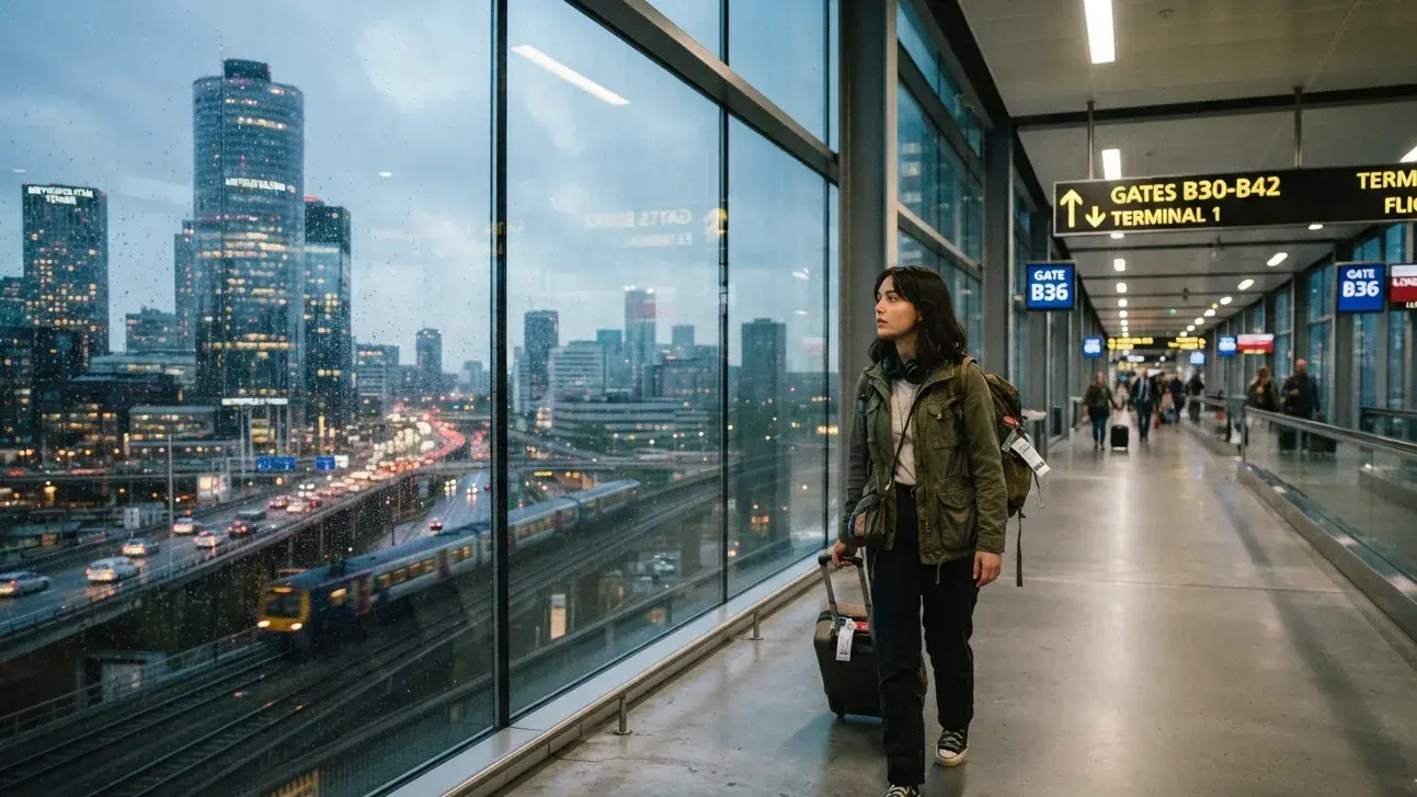 Flight Itinerary When One City Is Only a Transit Stop