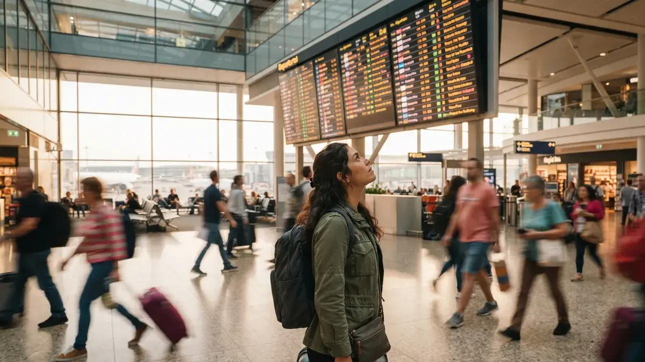 Flight Itinerary for Visa with a Backtracking Route