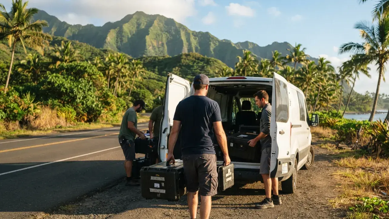 Flight Itinerary for Visa for Film Production Crews