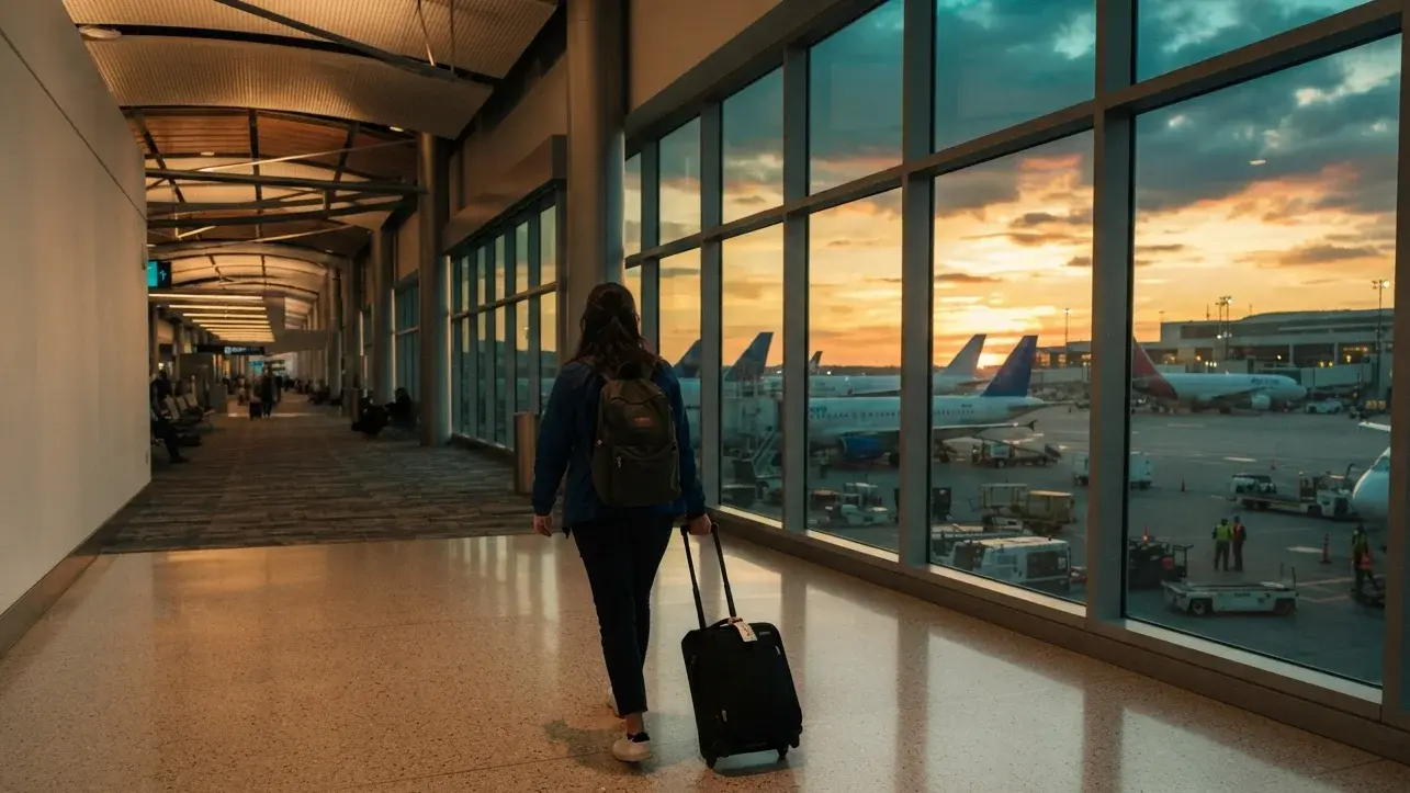 Flight Itinerary for Visa With an Airport Transit Visa