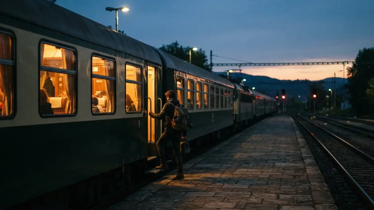 Booking for Visa With an Overnight Train