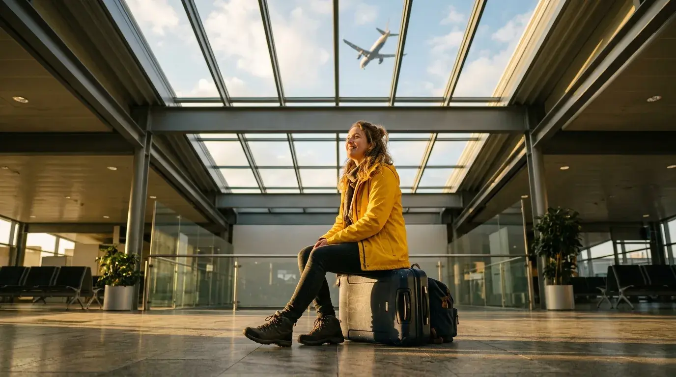 Flight Booking for Visa While a U.S. Reentry Permit Is Pending