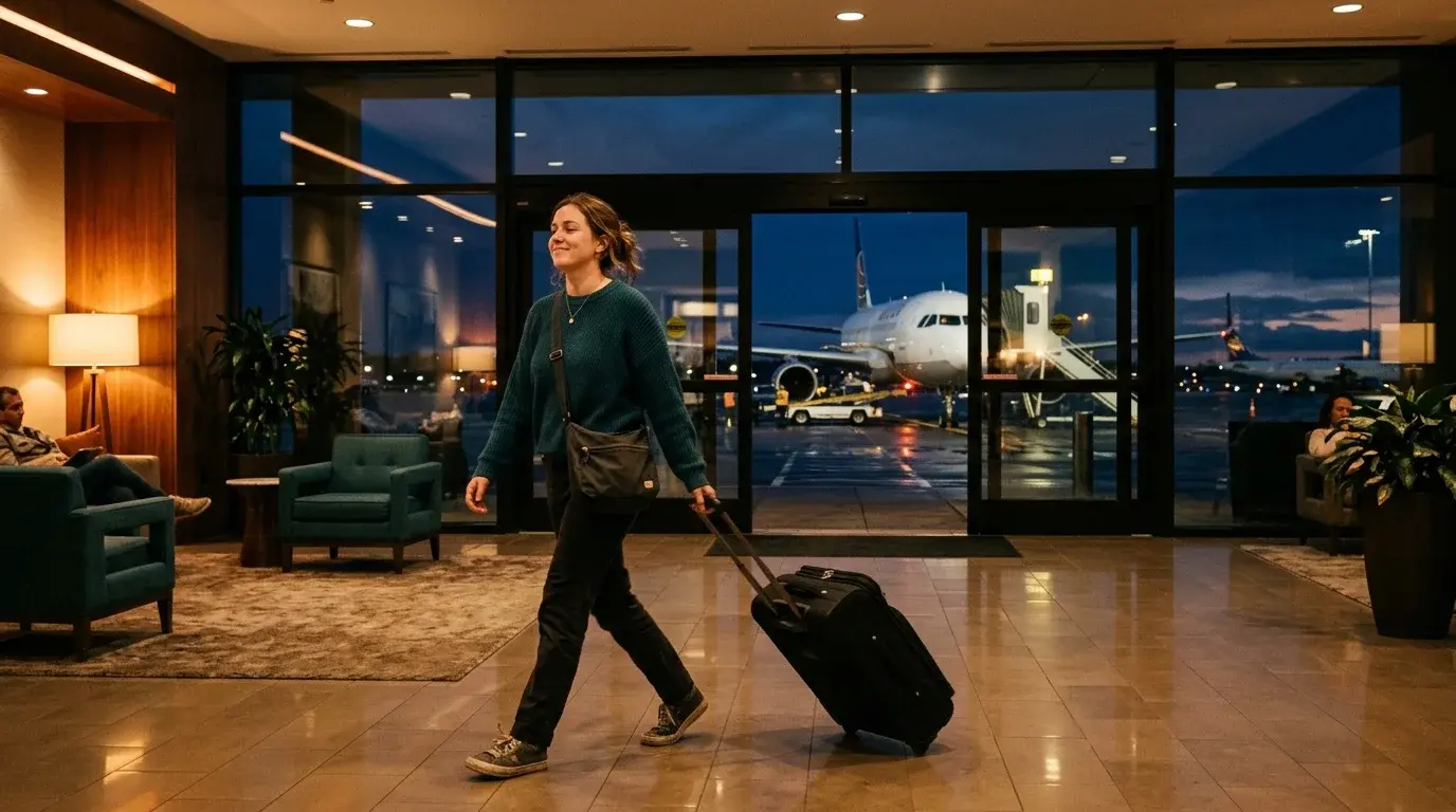 Airport Hotel First Night for Visa: Arrival Handoff Checks