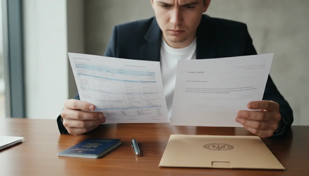 Cover Letter and Flight Itinerary Conflict: What to Fix