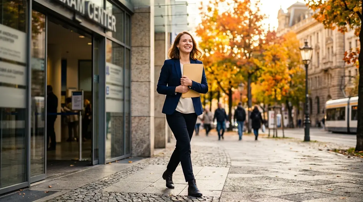 Flight Evidence for a Professional Licensing Exam Visa