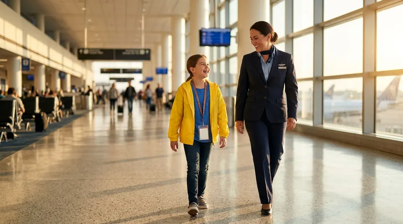Unaccompanied Minor Visa Flights: Consent to Airline Handover