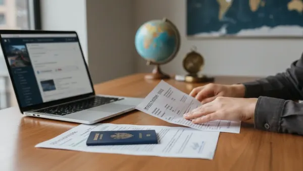 Flight Itinerary for Visa When Staying With a Host 2026