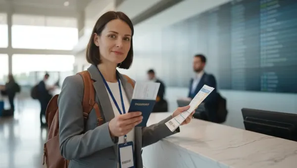 Flight Itinerary for Visa for Academic Conference Travel 2026