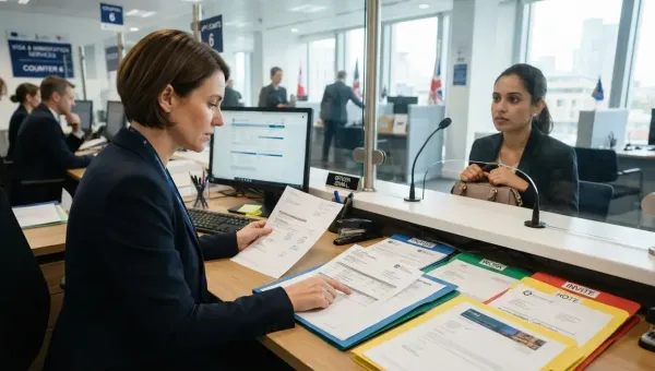 How Embassies Evaluate Flight Itineraries