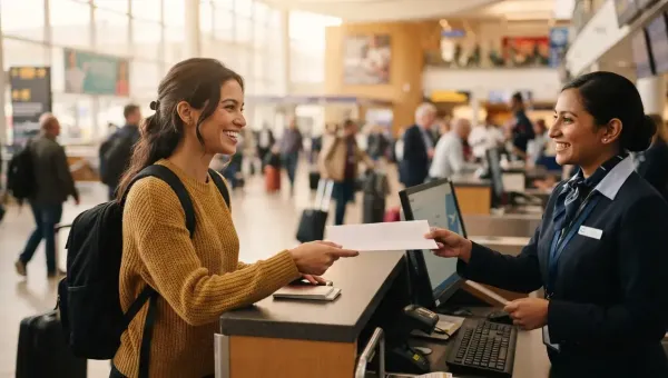 Flight Reservation for Visa with No Surname