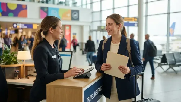 Flight Ticket and Travel Insurance for Visa Files