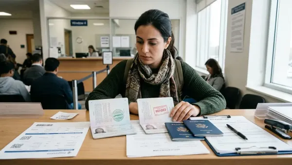 Similar Documents, Different Visa Results