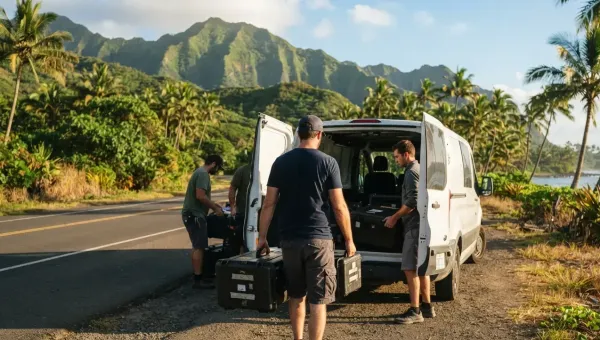 Flight Itinerary for Visa for Film Production Crews